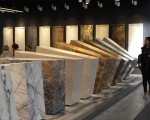 Raw materials on display - image from 2016 Marmomac