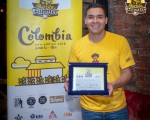 Diego Campos, the winner of Barista